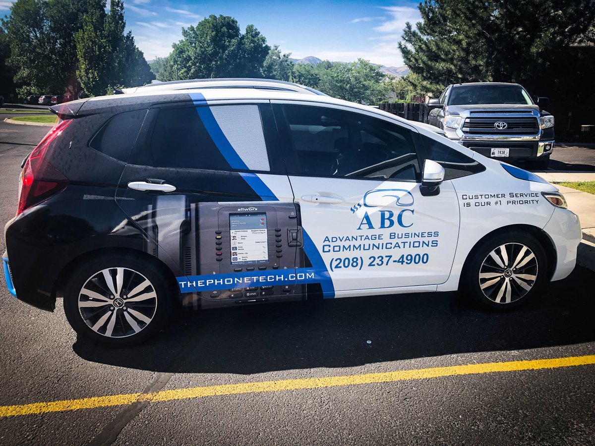 Allworx's tweet image. Allworx would like to give a huge shoutout to Advantage Business Communications in Pocatello, Idaho who has been has been serving southeastern Idaho for the last 15 years. We love the look of your new vehicle wrap … the latest Allworx Verge 9312 looks great! @ABC_83201