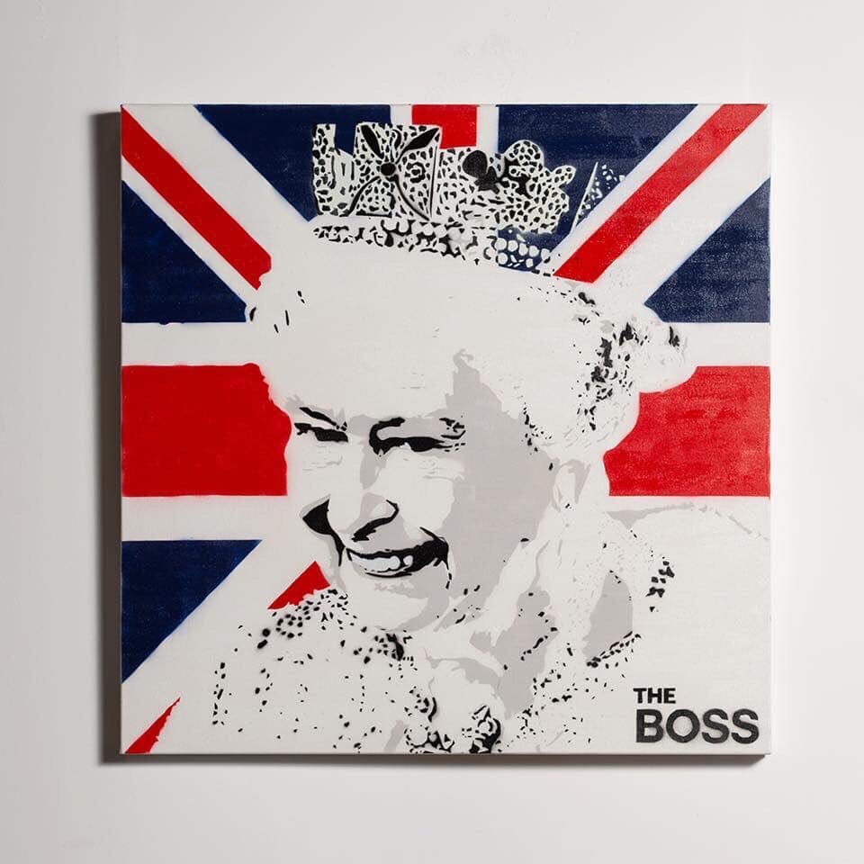 Lots of exciting pieces in the gallery right now. Worldwide shipping available ✈️📦 #art #drella #vandonna #escobar