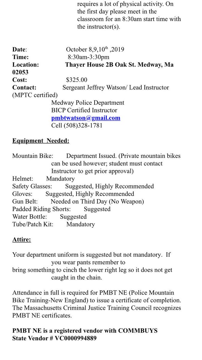 Police Mountain Bike Training NE tweet media