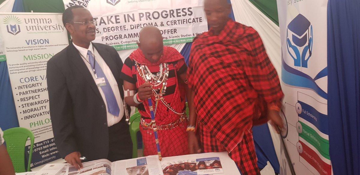 iofarah's tweet photo. Umma University is a partner at the 2nd Arid and Semi Arid Lands Conference 10th to 12th Sept. Cohosted by @KajiadoGov and @Devolution254 at Amboseli. @UmmaUniversity contributing to resilience and livelihoods in ASALs. #ASALConference https://t.co/V84pR2ifXb