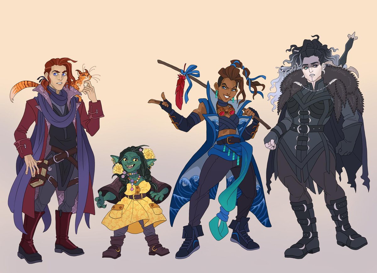 I missed these sentient disasters. #criticalrole #criticalrolefanart.