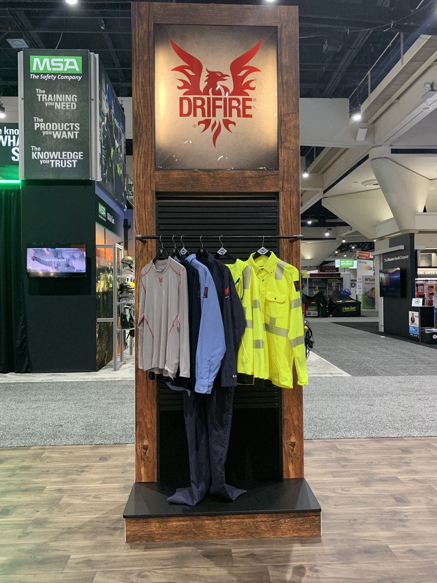 thinkNSA's tweet photo. NSA is at NSC! Be sure to stop by and check out #TECGEN, #DRIFIRE, @HauteWork, and our other brands. We’re in booth #4635 waiting to see you!
.
.
.
#thinkNSA #innovatingforyou #HauteWork #highperformancefr #FRclothing #facesofNSA https://t.co/4iEiuiwzSi
