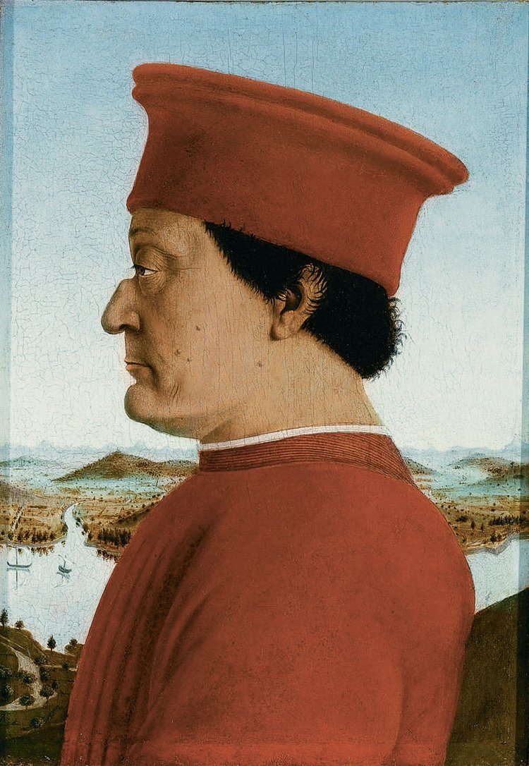OldPortraiture's tweet photo. Died #OnThisDay in 1482: #FedericoIII da #Montefeltro (1422-82), Duke of #Urbino
#Portrait by #PierodellaFrancesca (ca. 1415-92), ca. 1470
#Renaissance #ItalianArt #Portraiture #RenaissancePortrait
#Uffizi https://t.co/SW768X8MCA