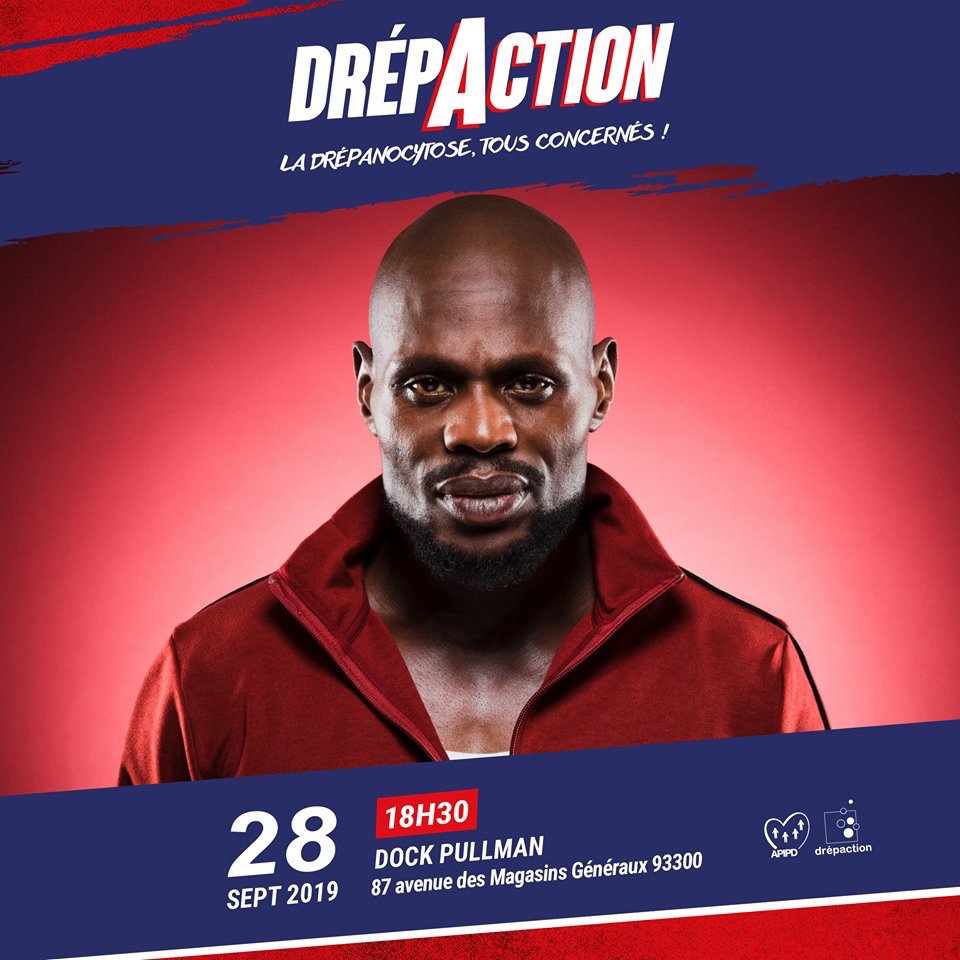 Drepaction's tweet photo. #DREPACTION2019 | Le #concert solidarité pour vaincre la #drépanocytose revient le Samedi 28 Septembre à 18h30. 💥 Le très talentueux @KeryJames sera parmi nous sur la scène du #DockPullman 💥 Réservez vite vos places pour le #DrépAction édition 2019 👉https://t.co/orYOG0CSBT👈 https://t.co/4jyYhiS1UP