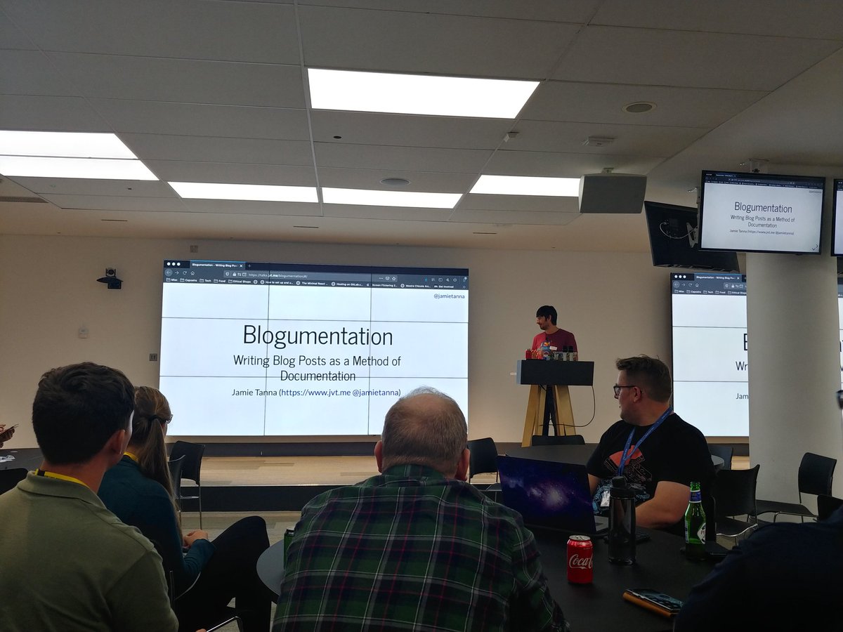 KatCodes's tweet image. At #NottsJS for meetup 2/3 of the week 🙌