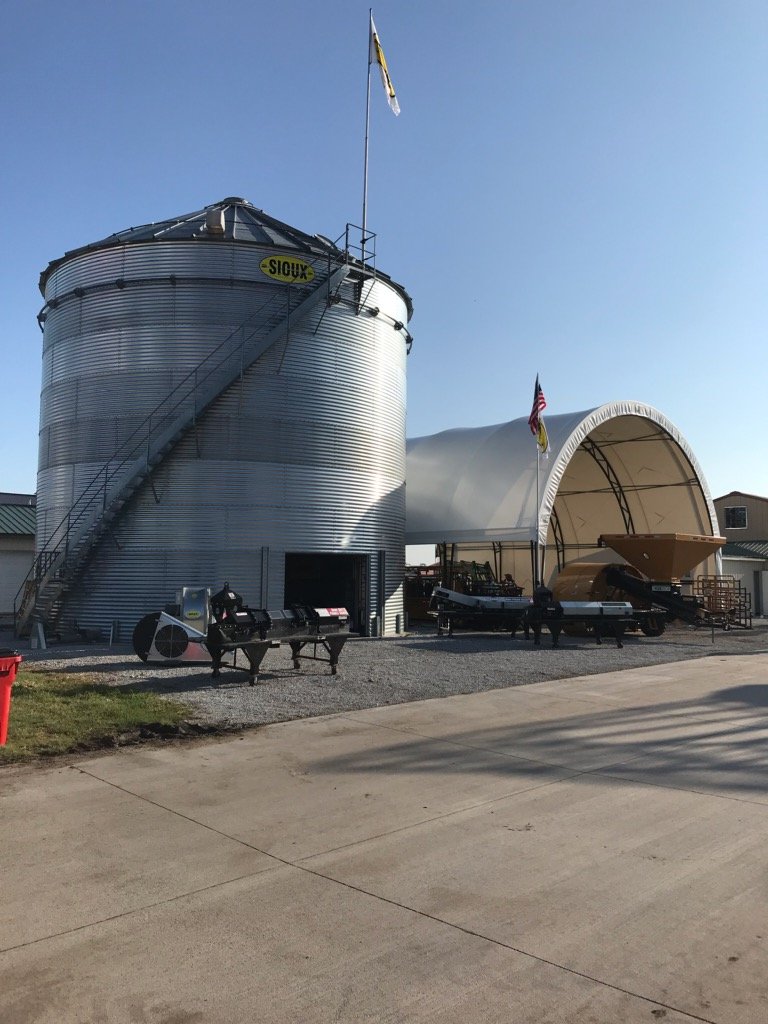 siouxsteel's tweet photo. It's the start of Husker Harvest Days! Stop by booth 644 to check out our #SiouxSteel or #ProTecBuilding products, including the ALL NEW #TriumphFan, #bins, #ProTec #buildings, #livestockequipment, #daaysweep on display! #HHD19 #HHD #HuskerHarvestDays https://t.co/DIo8yzKc95