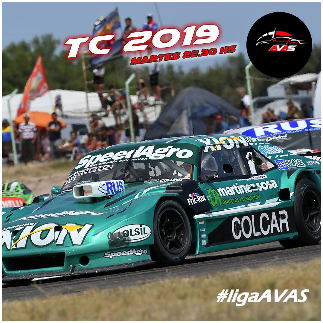 AvasLiga's tweet photo. #Hoy TC 2019 en #Rafaela
22:30 Hs.
Los esperamos!!!
#LigaAVAS
#TC2019 #SimuTC #Chevrolet #Ford #Torino #Dodge
@actcargentina @BundleGames_Arg @eMotorSportTC https://t.co/Abw4f9ICh9