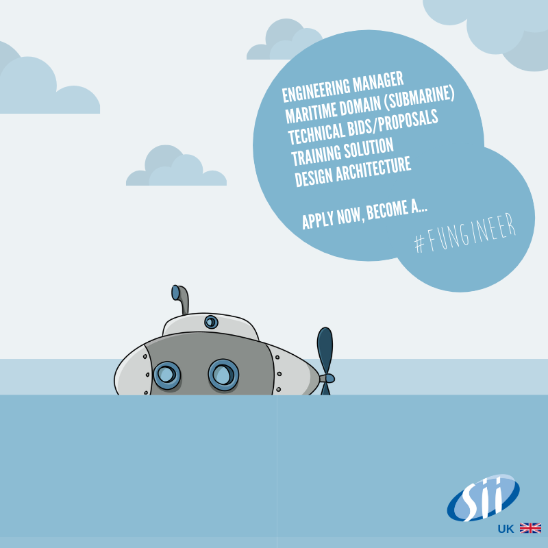 SII_UK's tweet photo. #Sii are looking for Senior Engineer with exposure within a #Maritime domain⚓. Contact me 07951265916 or sam.newman@sii-group.uk for more detail. #Engineering #Submarine #Innovation #Fungineer #Defence #Dreambig #Technicalvibes https://t.co/KUXrFA8sq2