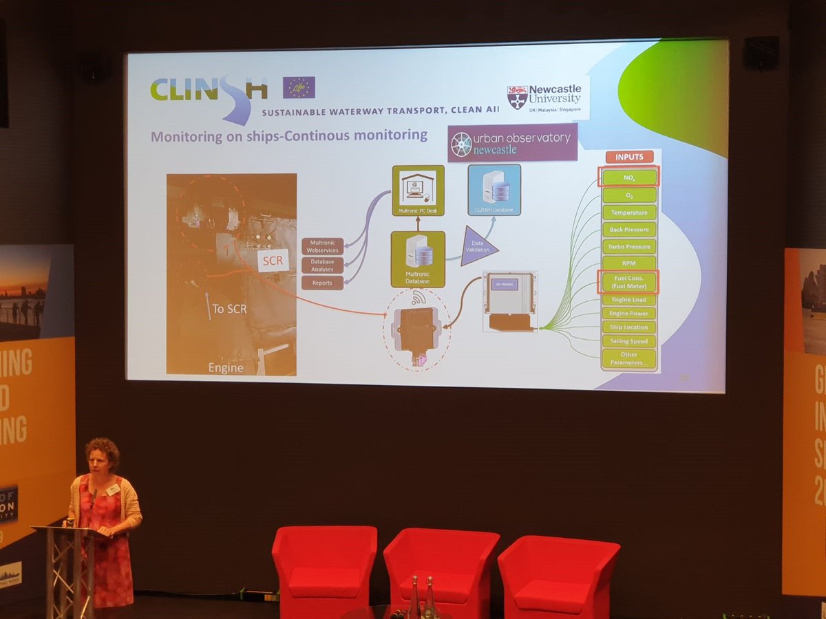 clinsh_eulife's tweet photo. Today, #CLINSH programme manager Annet van Lier shared the goals and the first results of our monitoring programme at the @LondonPortAuth Greening Inland Shipping Conference #GIS19 There is an increasing focus on emission reductions in inland shipping throughout the #UK https://t.co/aPK5ANK9ch