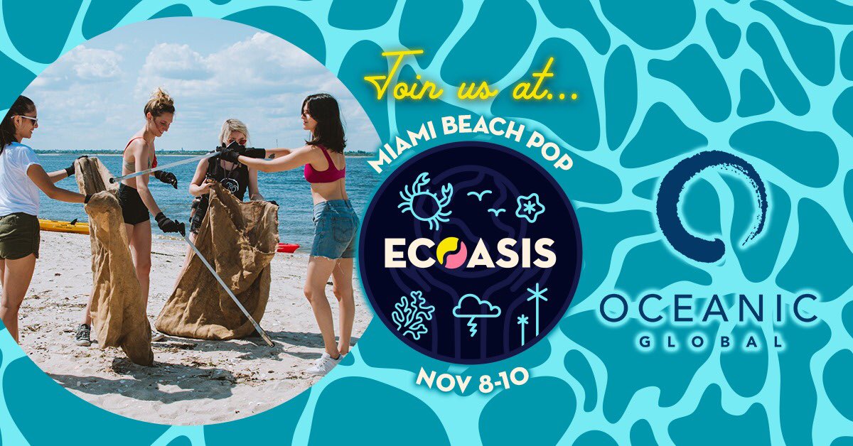 Oceanic Global is thrilled to implement The Oceanic Standard (TOS) with <a href="/MiamiBeachPop/">Miami Beach Pop Festival</a> and to be present as an organization in their ECOasis!

#MiamiBeachPop #BeComeOne