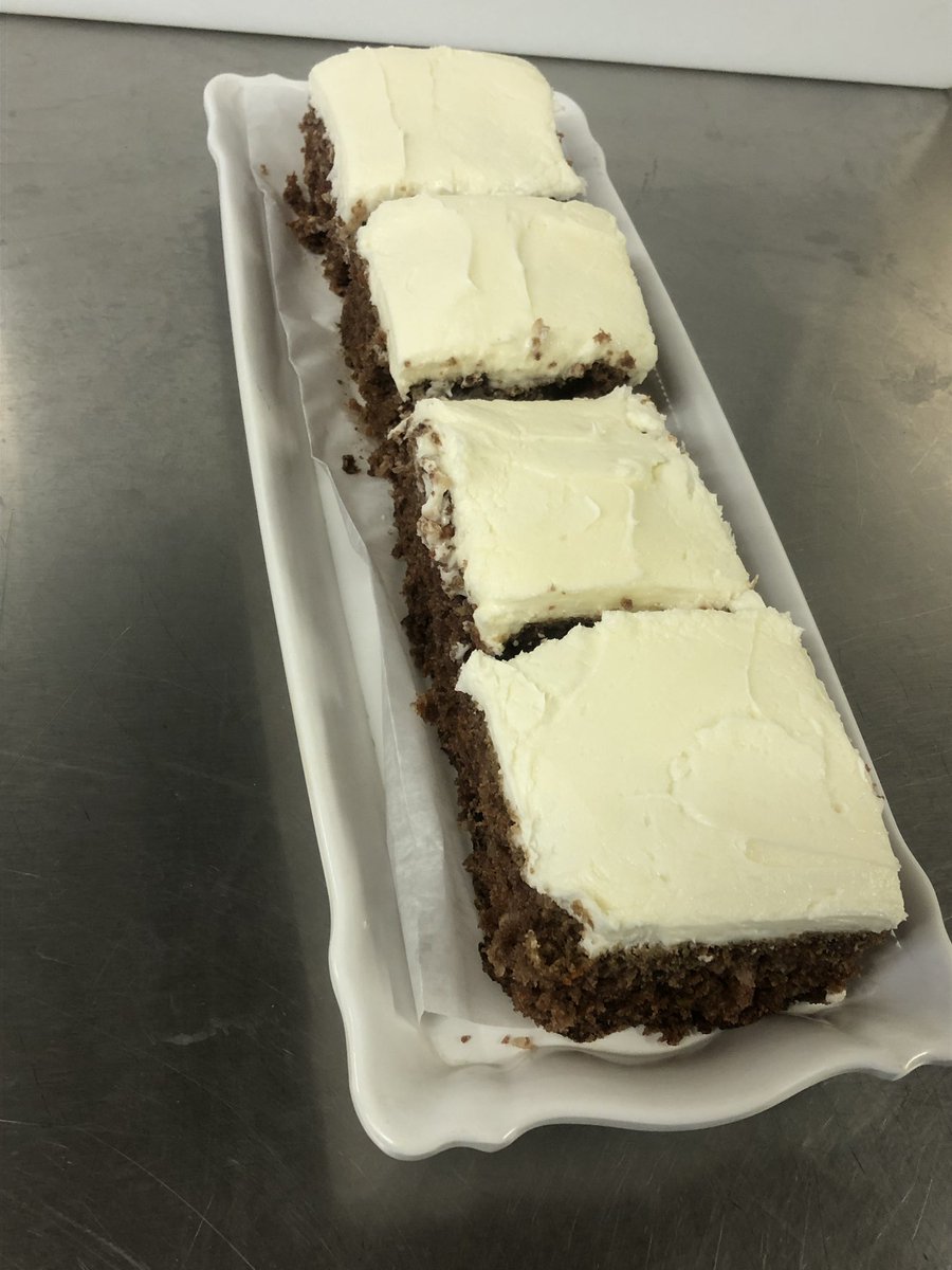 LaughingGullSB's tweet photo. @eat_essen Special today - Dede’s house made carrot cake with cream cheese frosting! #yummy https://t.co/rPhEg1ATsp