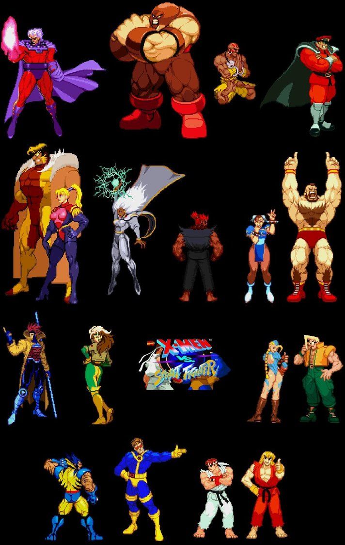 帯付き】X-MEN VS STREET FIGHTER 邪魔くさく EX EDITION