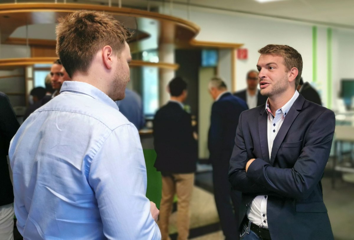 DimensiondataA's tweet photo. Starke Partner für die Zukunft

(1) Wir freuen uns sehr: Der offizielle Launch unserer neuen Unternehmensmarke NTT rückt näher. Das haben wir heute im Zuge eines Business Breakfasts auch zum Anlass genommen, um uns mit unserem Partner Cisco näher über unsere Zukunftsstrategie ... https://t.co/vCBf3vfTOA