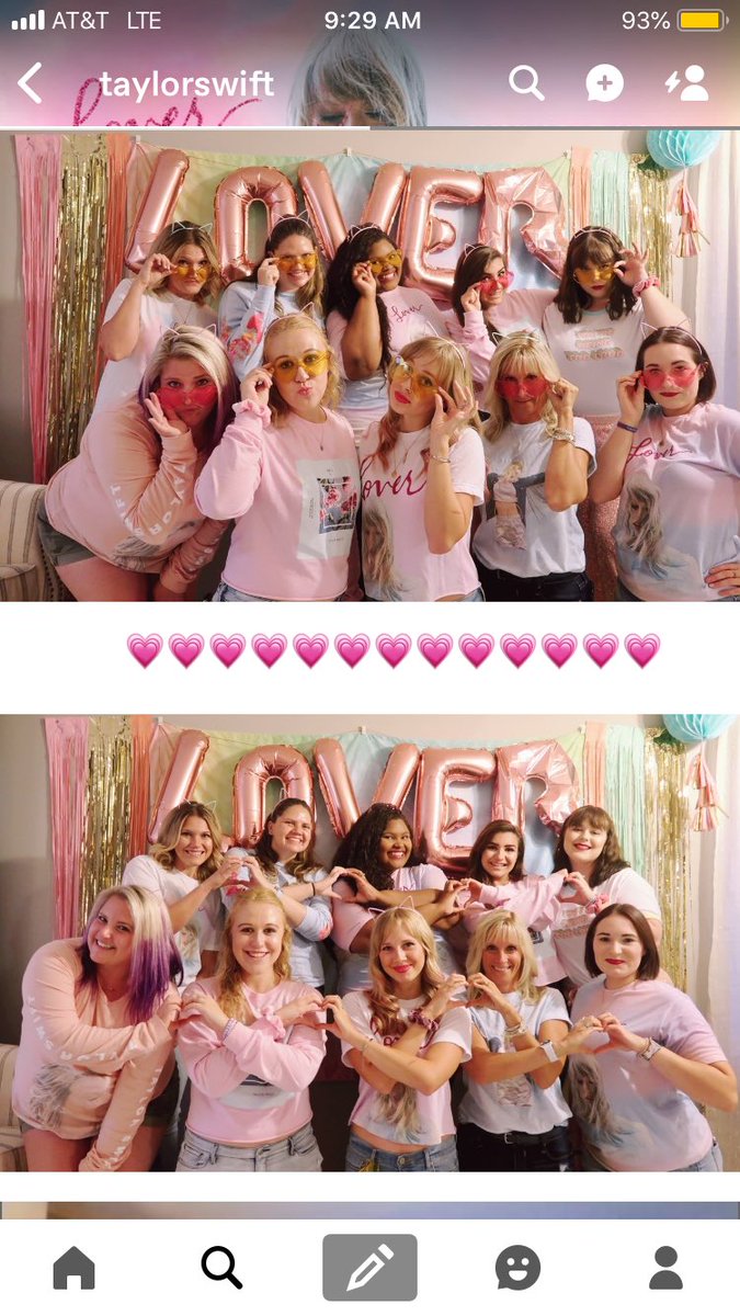 860swiftlife's tweet photo. @taylorswift13 JUST LIKED MY FACE ON TUMBLR!! WHAT IS LIFE RIGHT NOW?!?! π±π #Lover #LoverOutNow #LoverAtTarget https://t.co/A78oo30tsn