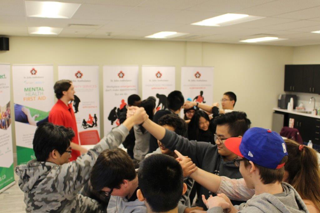 sjaconnecteasj's tweet photo. An amazing SJA Connect session held in Charlottetown, PEI earlier this Spring :) #youthleadership #youthdevelopment #PYD #youthprogramming #firstaid #healthandsafety #teambuilding https://t.co/9YFoDrxahh