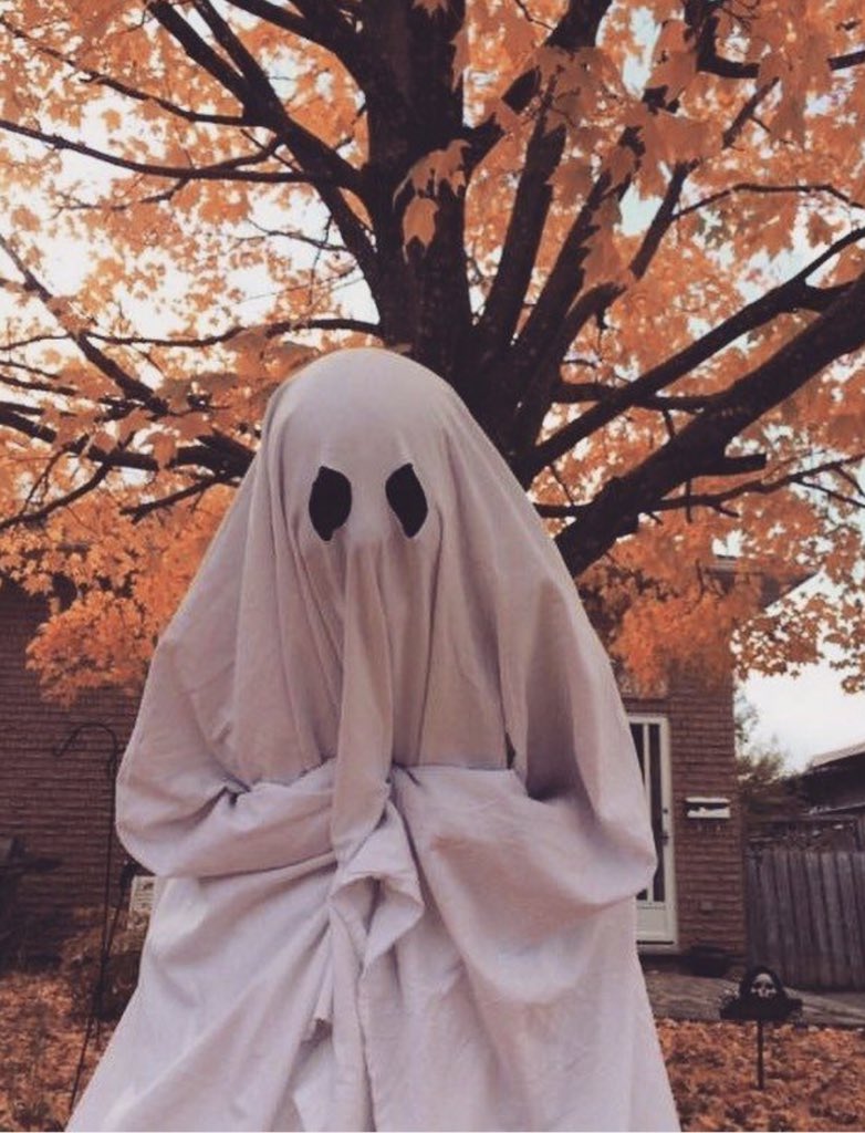 Absmarie_'s tweet photo. I’m seriously considering being a ghost for Halloween. https://t.co/qiOCyRR6sS