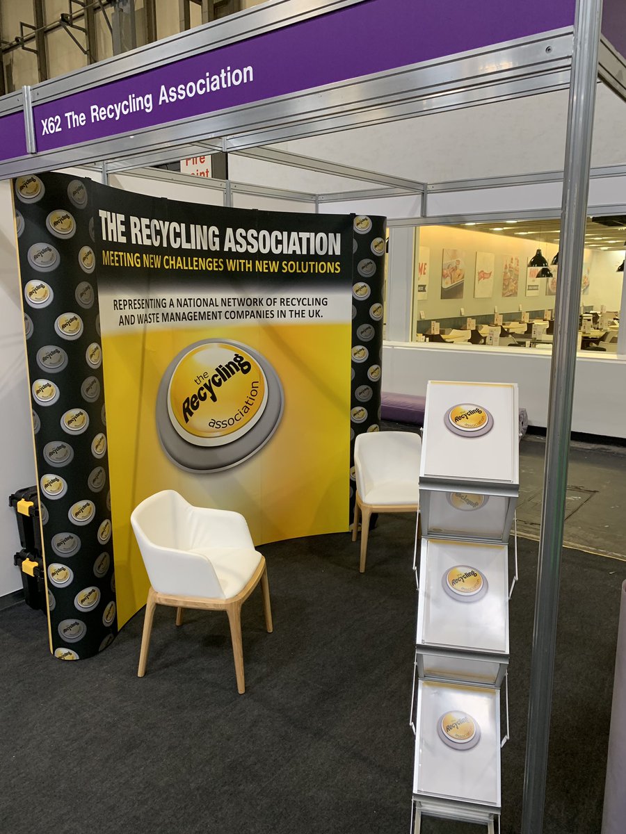 IWPPLtd's tweet photo. All set up and ready for RWM2019, we look forward to seeing our members at the event. @RecyclingAssoc https://t.co/ow7dH3m7te