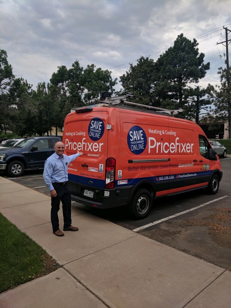 GoPricefixer's tweet photo. President Terry Nicholson recently visited Pricefixer #Denver. Todd Terry and team are some of the most technical &amp; knowledgeable heating and air conditioning experts.  Make sure you check them out! https://t.co/U8oh2vmaEf https://t.co/Eg9uneCJye