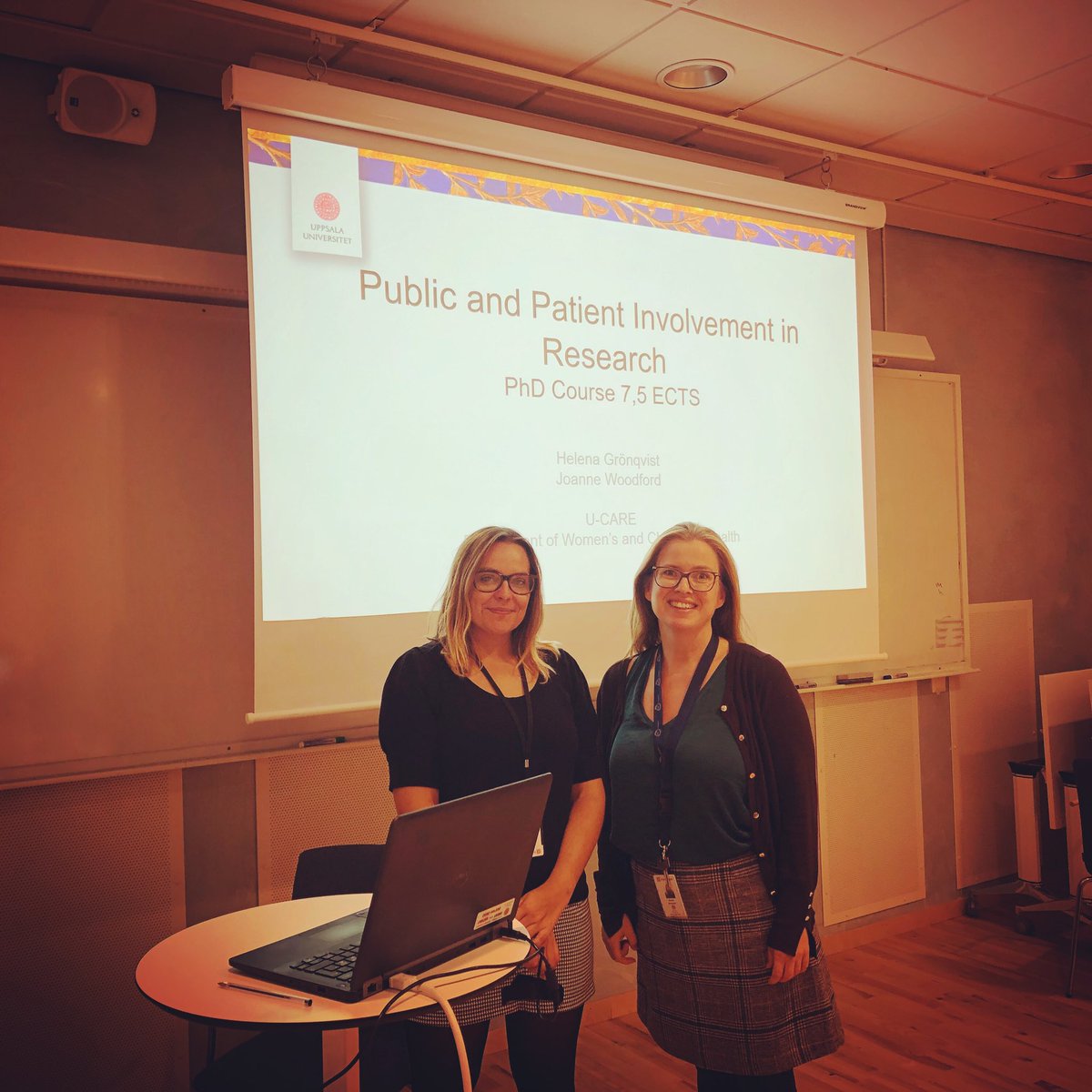 UCARE_UU's tweet photo. Today we launched the new #PhDCourse Public and Patient Involvement in Research @UCARE_UU @UU_University @JoanneWoodford4 https://t.co/tmQPWyULXt
