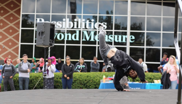 cscc_edu's tweet photo. Don’t miss the “C-State Has Talent” event happening today in the courtyard from 11:00 a.m.-2:00 p.m. Showcase your talents to the Columbus State Community while also having the opportunity to win some prizes! You won’t want to miss this. 
https://t.co/EC99GZ1UMh https://t.co/3CuMEWsf92