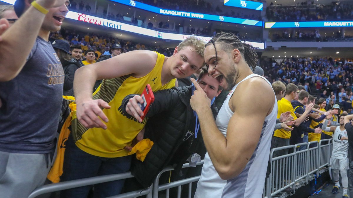 MarquetteMBB's tweet photo. #ThisIsOurDay - National @MarquetteU Day set for Sunday, Feb. 9 vs. Butler at @FiservForum at 11 a.m. Get your season tickets now! https://t.co/2FOkq8heAM https://t.co/AnB8UC4NUQ