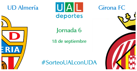 ualdeportes's tweet photo. Con la @U_D_Almeria más fuerte que nunca #SorteoUALconUDA vuelve para llevarte al fútbol. Like, comparte y comenta con quién irías para ganar uno de los 2 packs de 2 entradas que sorteamos esta semana (más en FB). ¡Ojo, tarjeta Plus requerida! Bases: 👉https://t.co/B6ULwXHvtD https://t.co/iPbzlbTl28