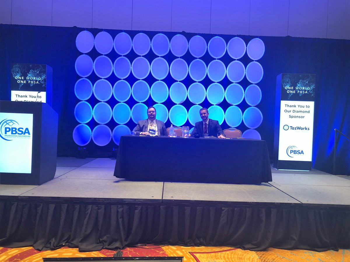 BurrForman's tweet photo. Burr partners Travis Ramey and Zach Miller are in San Antonio, TX attending the @NAPBS annual conference. On September 9th, they presented a #NAPBS special two-part legislation and litigation session: "NAPBS Takes Aim in Arkansas – Restoring Access to Records." #PBSA19 https://t.co/UbwQM5Ei3o