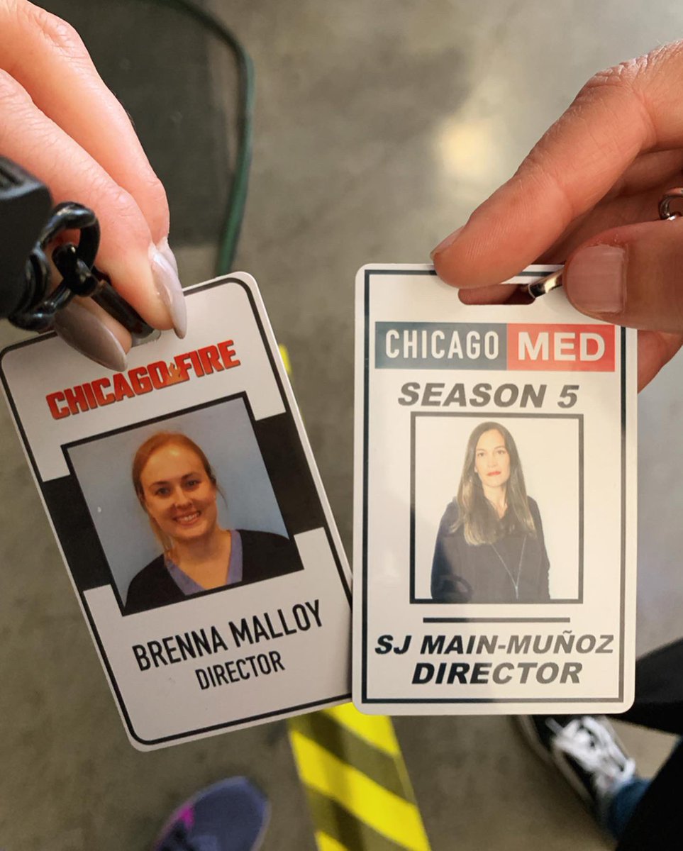 gobrennago's tweet photo. When you’re both shadowing a crossover episode! Hangin’ on the Chicago Med set w/ fellow @nbcunitips Female Forward director @summerjoymain 🔥🚑

Season 8 of @NBCChicagoFire &amp; Season 5 of @NBCChicagoMed back on @nbc 9/25! #chicagofire #chicagomed #onechicago #nbcfemaleforward https://t.co/6FXmyj6WYZ