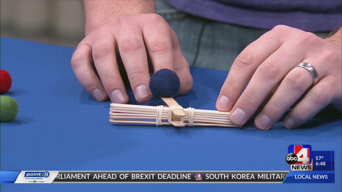 Making catapults with The County Library: STEM ideas for after school
bit.ly/2NU2hO0