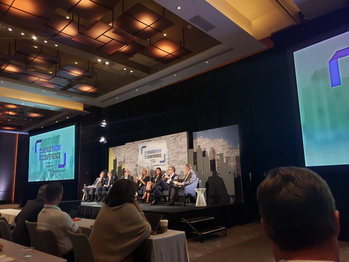MarkGressJr's tweet photo. Jim Van Stone from @MSE: "Maximize scope and space of venues beyond the 4 hour window of your event" when it comes to the future of in-venue sports wagering 

#venuesnowconference2019 https://t.co/61Q3TSCyuk