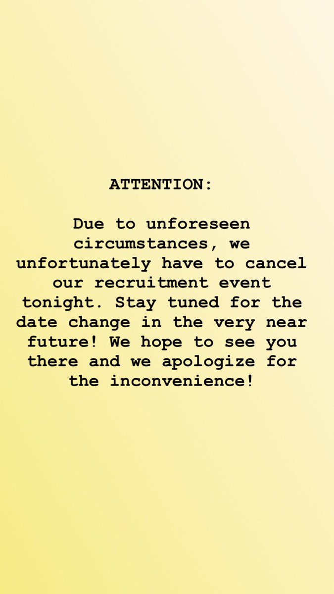 ZTAclarion's tweet photo. !!!!!For any girls going through fall recruitment please read the message below!!!!!!! https://t.co/nwpLRvTVo4
