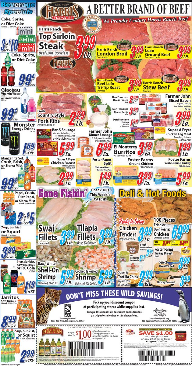 SuperAFoods's tweet photo. Today is the last day to take advantage of this current deal! 
( Sept. 10! ) So stop on by! 😀   

#summercooking #dinner #goodfood #food #foodie #tasty #groceryshopping #fresh #supermarket #superafoods #commercecalifornia https://t.co/vrfbMhakSK
