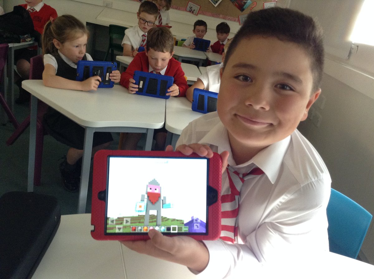 StJeromesSch's tweet image. Great start to our new Minecraft Club. Our topic was the Vikings with lots of Eric the Reds @MiLittlePadLtd