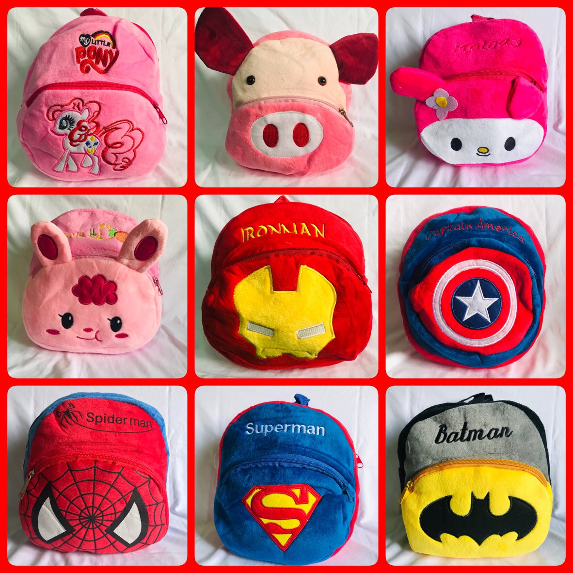 cherry_vios's tweet image. Jual Tas Karakter Murah meriah 😘 Ready Stock tanpa harus menunggu PO 😘 #Palembang #jualbeli #taskarakter