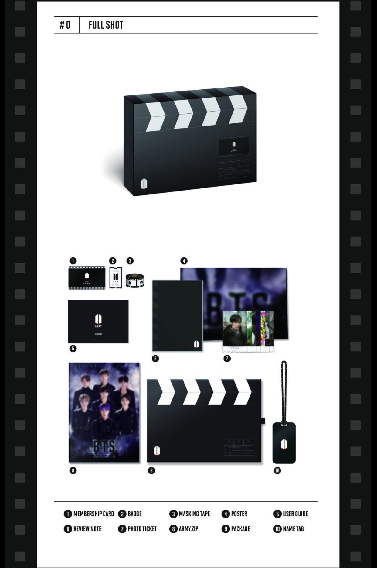 BTS Global Official Fanclub ARMY 6th Term Membership Kit