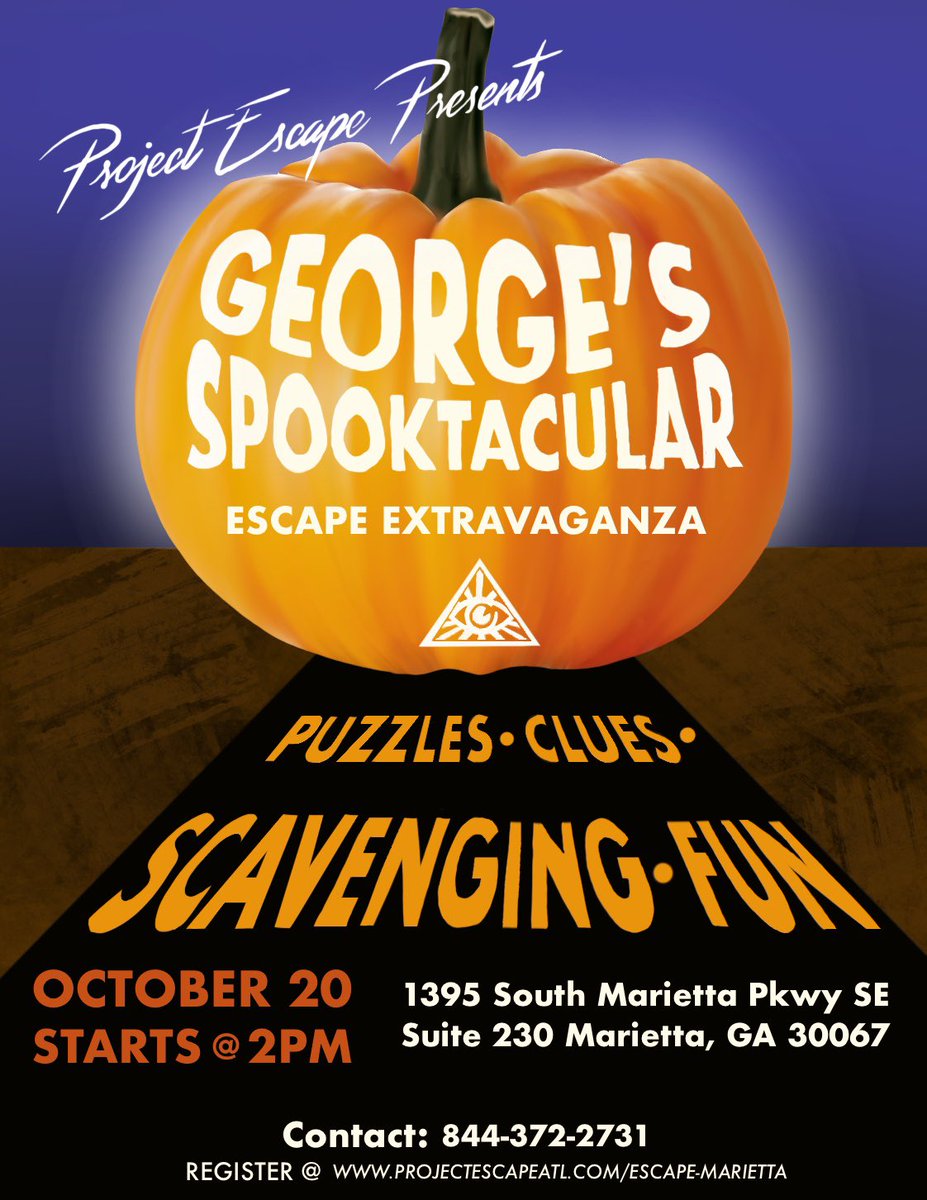 _ProjectEscape_'s tweet image. Grab your tickets now, spaces are limited🎃👻