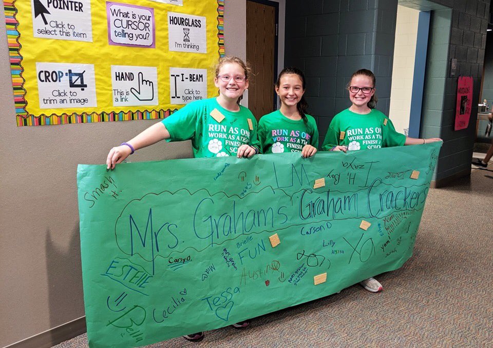 As a school we ran 15,770 laps!  That equals 985 miles, which is like running from Mammoth Heights to San Antonio!Our highest class average laps per student was Lindgrenwith 33.9 laps! Congrats on earning an extra recess!Mrs. Graham #Mrs. Lindgren tied for your Best Spirit winner