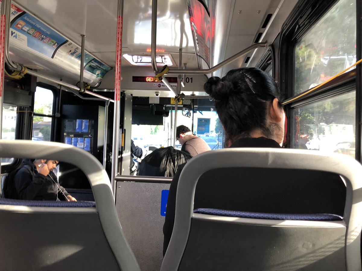 monicamallon's tweet image. Ride #13 of #TransitWeek2019: taking the 65 to work as usual!