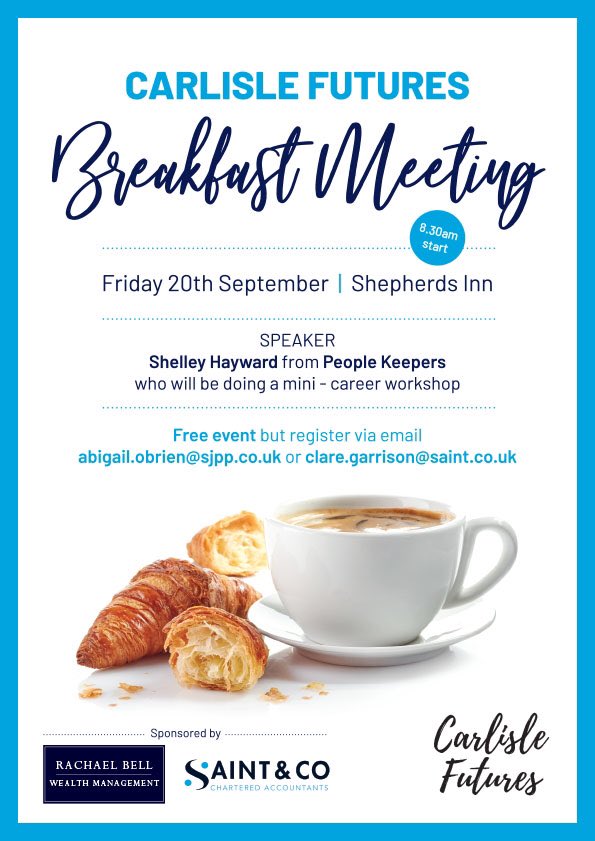 Our next event is next Friday at @TheShepherds1 kindly sponsored by <a href="/Saints_Accs/">Saint & Co</a> and @RachaelBell1973 ☕️🥯 get in touch with <a href="/abigailgraceob/">Abigail O'Brien</a> or <a href="/Cl4reGarrison/">Clare Garrison</a> to book your place 👍🏻