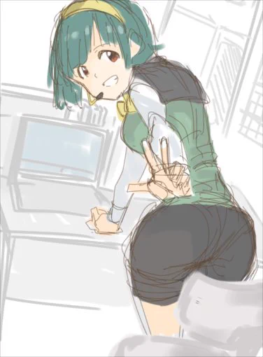 最近はこーゆー落書きしてる。 