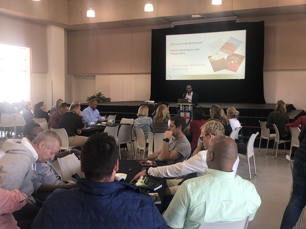 teacherhead's tweet photo. Magnficent #LearningRainforest day at @ststithians with @lesterlalla and colleagues. It’s a fabulous campus... looking forward to seeing Lester’s talk at #rEDCapeTown on Saturdays https://t.co/t6AZM8X1Y5