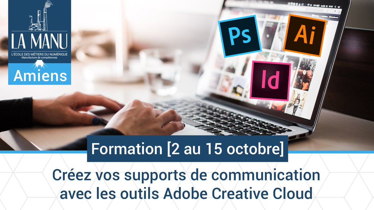 #Amiens organise une formation spéciale PAO du 2 au 15 octobre ! 😀 Au programme : #photoshop #indesign et #illustrator ! 😉

➡️ Infos sur lamanu.fr/amiens 

#formation #MardiConseil