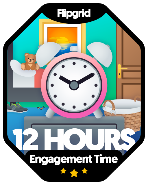 MrsHendersonHB's tweet photo. So much engagement happening with #Flipgrid. This year, my students are blowing me away with their creative Flipgrids that include visual aids, text on the screen, and more. #engagement #edtech #HBEcon #HBCivics https://t.co/CwkEffHeIp