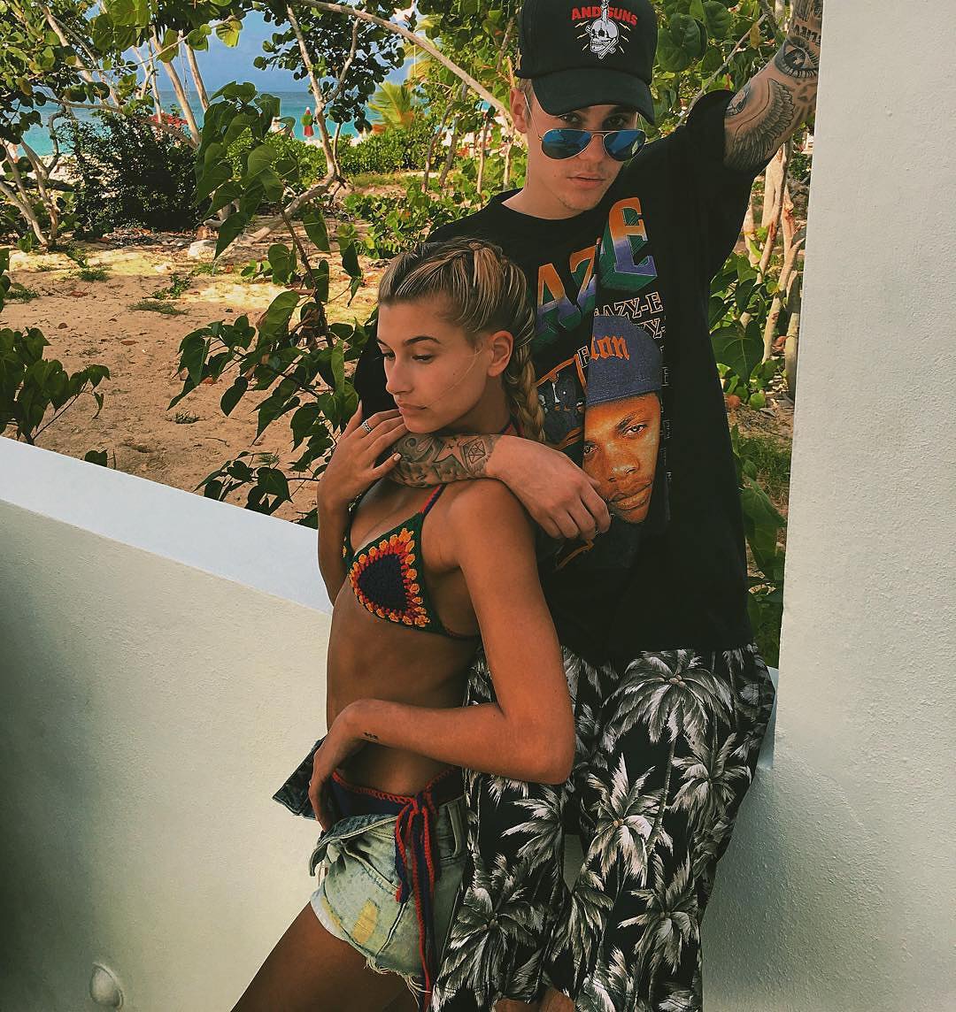 December 29, 2015: Justin/Hailey via instagram