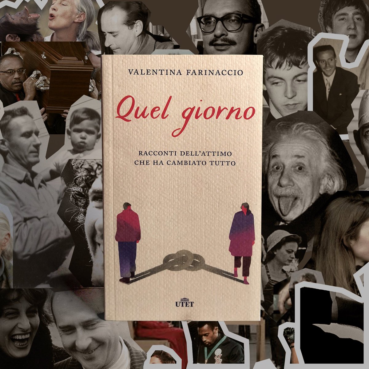 In “Quel giorno”, <a href="/ValeFarinaccio/">Valentina Farinaccio</a> racconta le storie di quei giorni straordinari che si credevano normali.  Da Marilyn Monroe a Raymond Carver, in ogni racconto ritroviamo l’emozione di quando tutto è cambiato e nessuno ancora lo sapeva.
bit.ly/UtetQuelGiorno