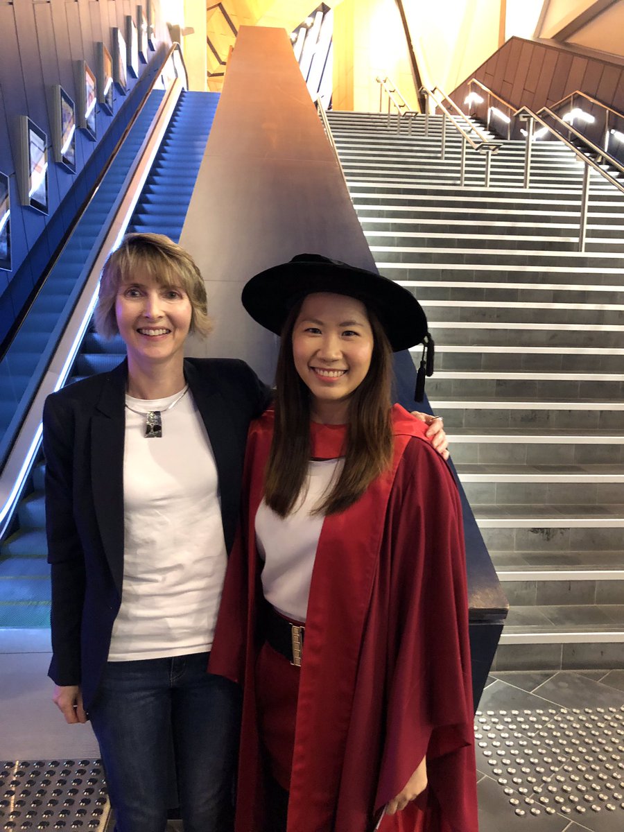DrCharOskam's tweet photo. Massive shout out to Dr @KimberlyyLoh for graduating tonight @MUniResearch @GroMurdoch I’m so gutted I wasn’t there in person but everyone at #ITPD now knows it was your big night! The regalia suits you &amp; so does that smile! 😃🙌🏼🥂#soproud #myfirstphdstudent @cryptick_lab https://t.co/uJGwWTlCGN