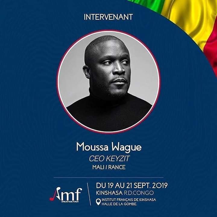 KeyzitGambia's tweet image. We would like to remind you that Mr. Moussa Wagué will be in Kinshasa (Democratic Republic of Congo) from 19 to 21 September 2019 for the second edition of the AFRICAN MUSIC FORUM organized by the label BOMAYE MUSIK!

#AfricanMusicForum #KeyzitRDC #KeyzitAfrica #Keyzit