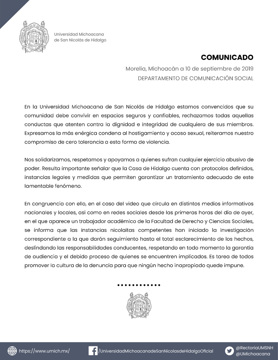 UMSNH_Oficial's tweet photo. https://t.co/8N5u8l8DBj
