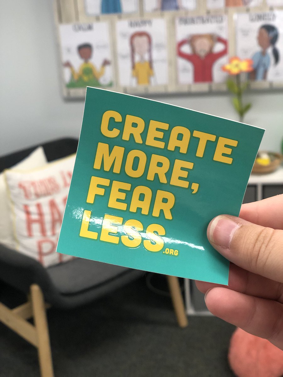chapman_counslr's tweet photo. Thank you to @StephenDickman for supporting our elementary guidance program! 5 kits are ready to go to help facilitate small groups on anxiety. #createmorefearless https://t.co/zzTFHCqi67