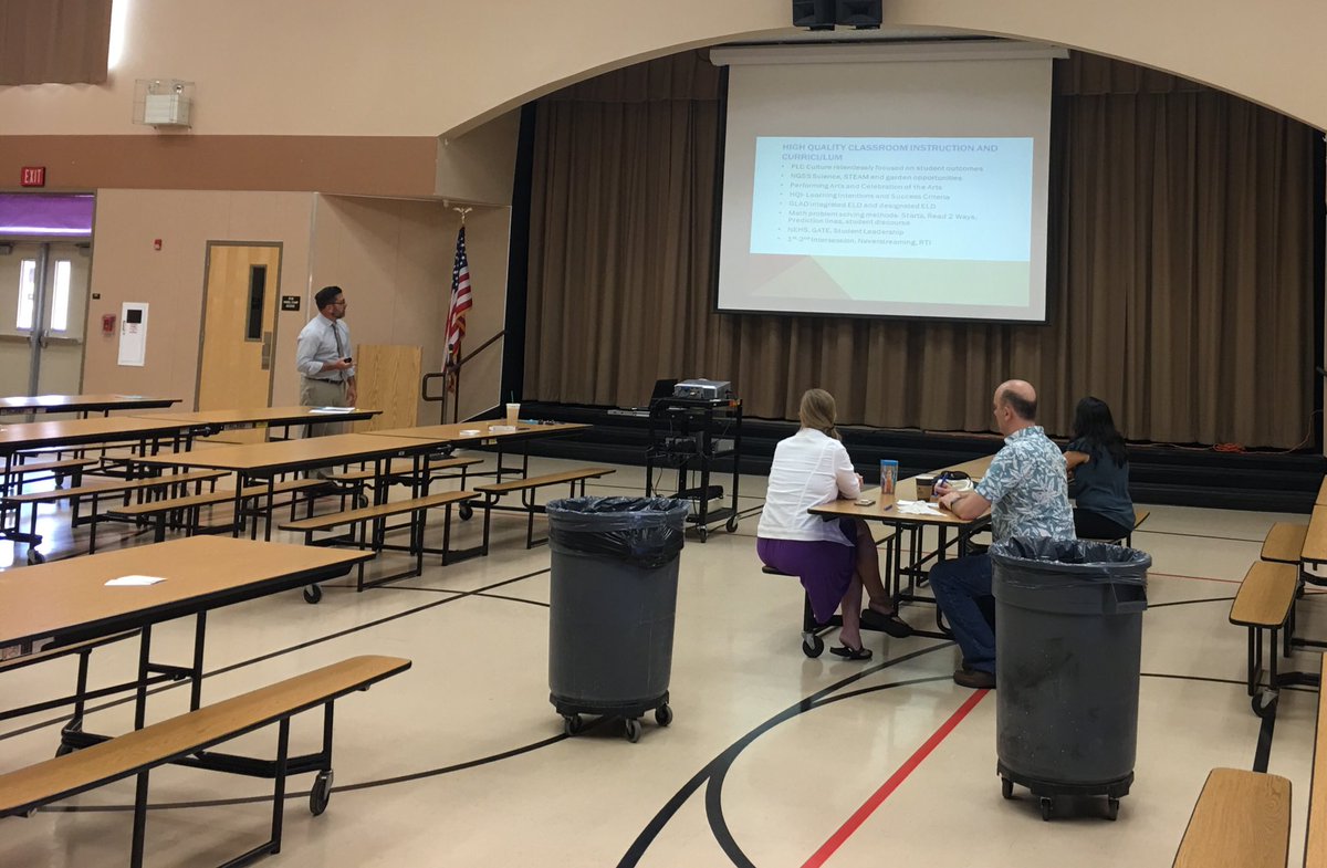 SunriseElem's tweet photo. Coffee Talk with Hock and Fulgham is currently happening. This is a great opportunity to learn about what is going on at our school. We look forward to your input and questions as we work together to build our community of leaders. #CoffeeTalk #TeamSparty https://t.co/ixCRE1X5eN